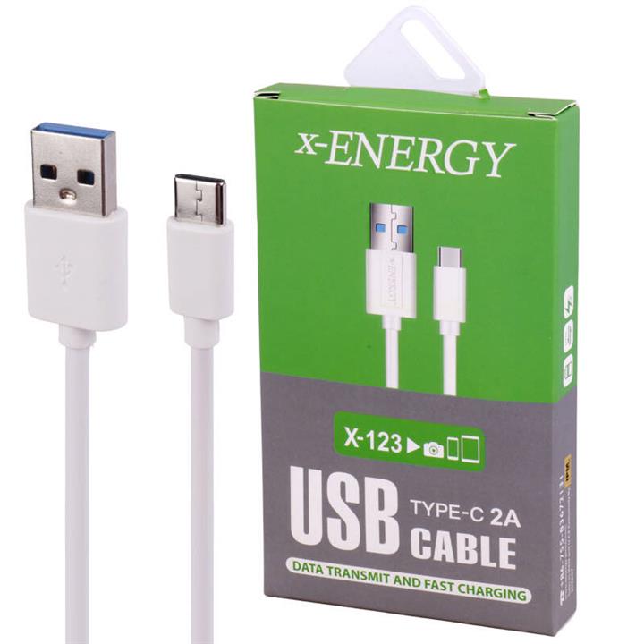 کابل تایپ سی فست شارژ X-Energy X-123 2A 2m